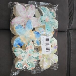 6 Pack Floral  Hair Clips